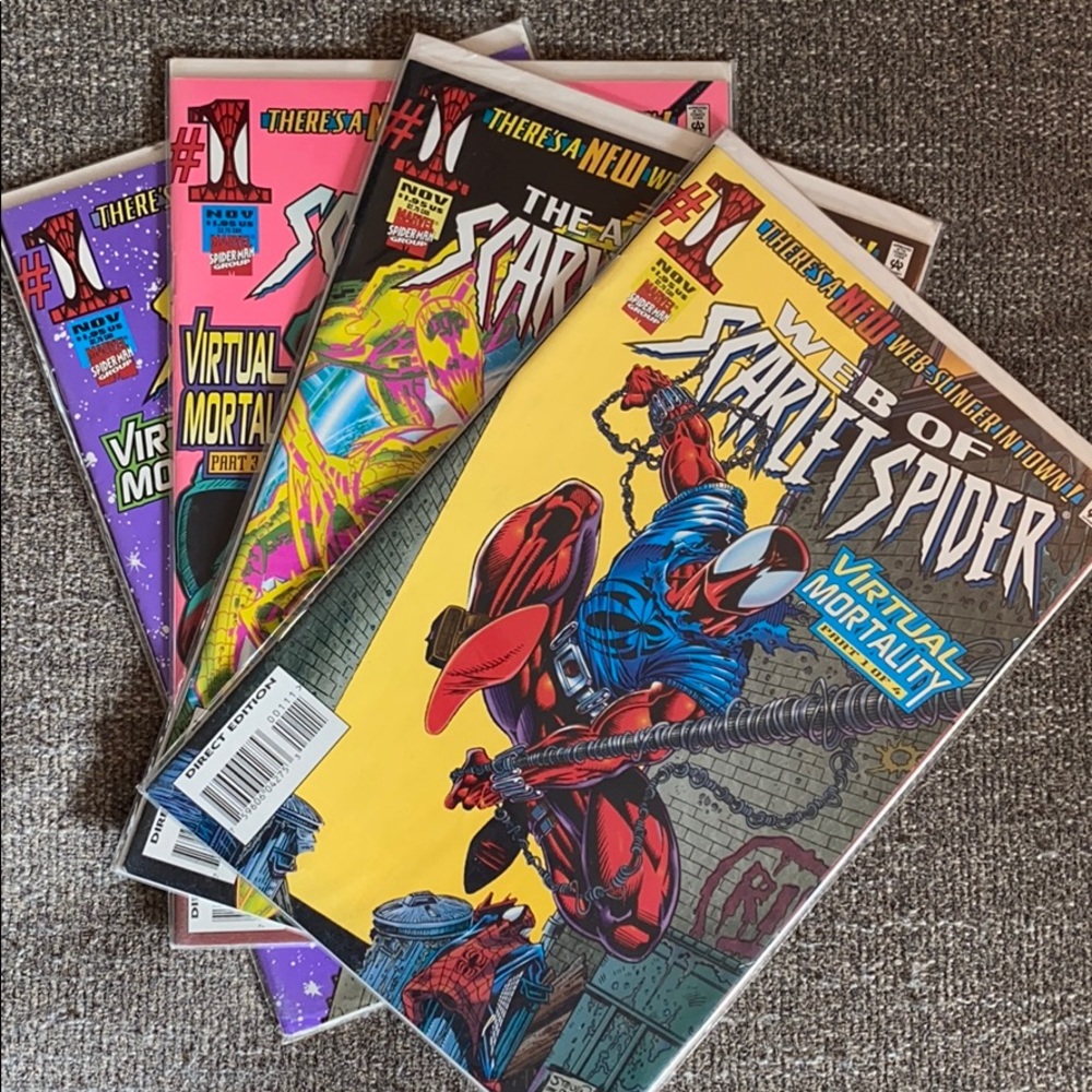 Spider-Man Virtual Mortality Comics